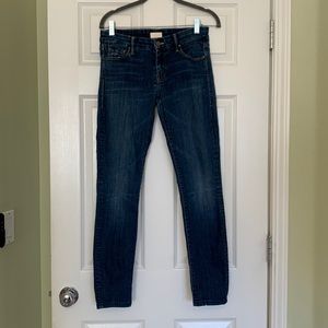 Mother the Looker Jeans in Flowers From the Storm